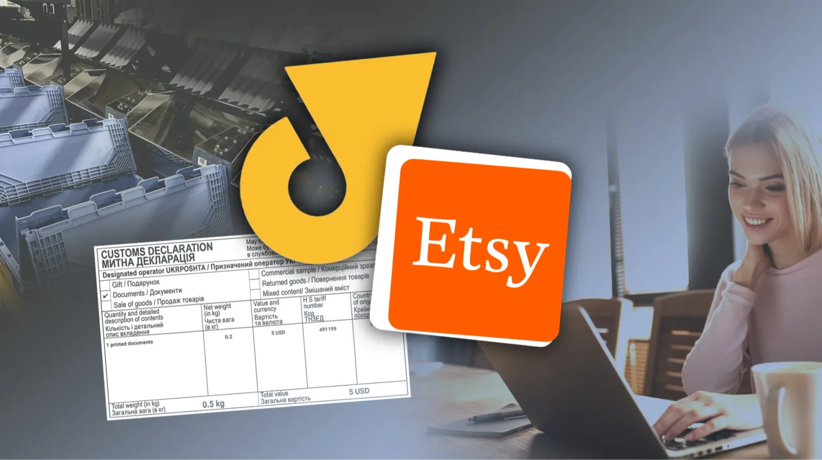«Укрпошта» стала офіційним партнером Etsy: які можливості відкриються для українських продавців